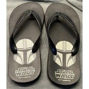 Black Star Wars Flip‎ Flops Gap Size 2